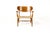 1960s Danish Modern / Mid Century Oak Lounge / Armchair – Attributed to Hans Wegner for Carl Hansen — Model Ch22 For Sale - Image 4 of 12