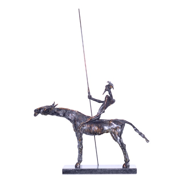 Gyunay Aliev, Don Quixote, Bronze For Sale