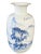Large Chinoiserie Blue and White Vase 24.75" H For Sale - Image 4 of 10