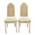Bedell Vintage Hollywood Regency Cane Back Pagoda Dining Side Chairs- a Pair For Sale
