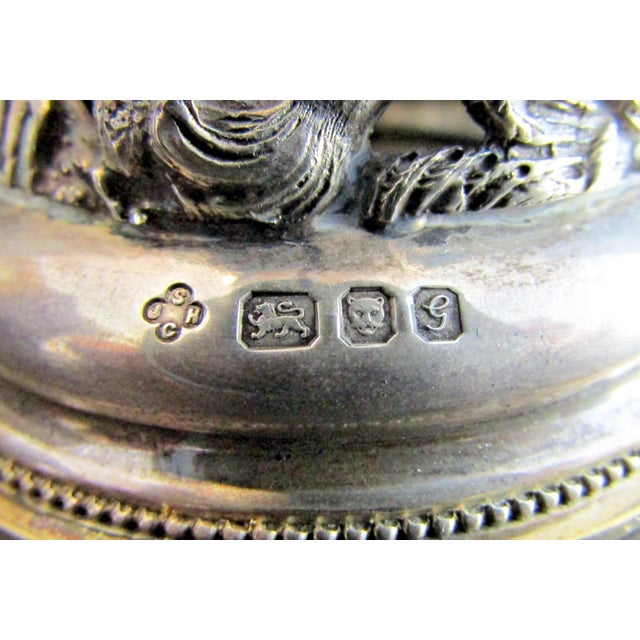 Antique 1802-03 London Sterling Silver Nautilus Cup With Hallmarks Rk Mellon For Sale - Image 4 of 18