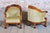 Empire Upholstered and Inlaid Walnut Living Room Set, Austria, 1810s, Set of 3 For Sale - Image 14 of 18