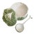 Large Vintage Majolica Cabbage Lidded Soup Tureen & Ladle For Sale - Image 9 of 12