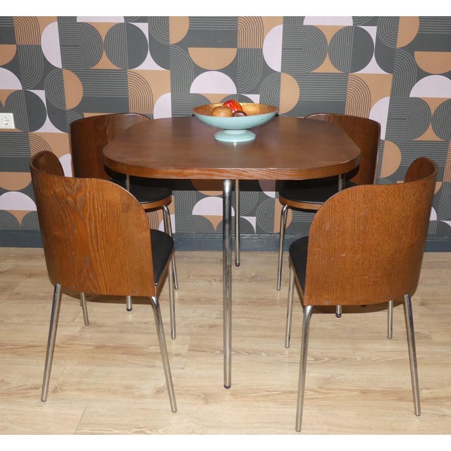 Ikea Vintage Fusion Dining Set by Sandra Kragnert for Ikea, 1999, Set of 5 For Sale - Image 4 of 14