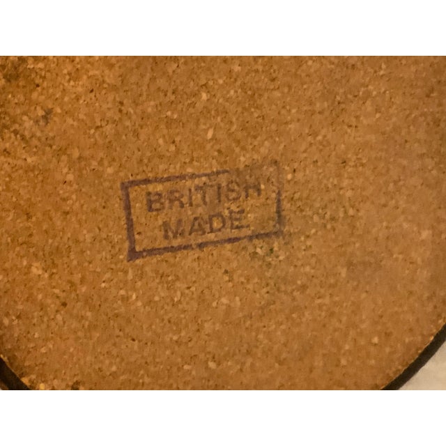 Brown English Victorian Oak & Brass Open Barley Twist Candlesticks Pair For Sale - Image 8 of 12