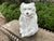 Italian Glazed Ceramic Monkey Sculpture. Offered is a beautifully detailed mid-century/Hollywood Regency Italian glazed...