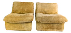 Space Age Lounge Chairs Three-Point by Luigi Colani for Cor, Sweden, Set of 2