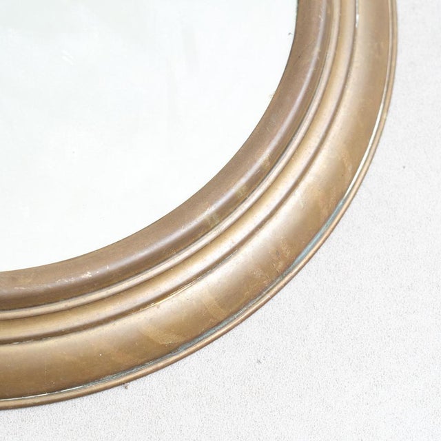 Mid-Century Spanish Metal Mirror, 1950s For Sale - Image 6 of 11