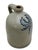 Ceramic Nice Small 1 Gallon Size Antique Early American Blue Decorated Stoneware Spirits Jug - Circa Late 19th Century For Sale - Image 7 of 18
