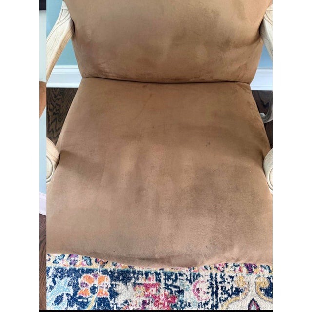 AGE/COUNTRY OF ORIGIN: Approximately 25 years, America DETAILS/DESCRIPTION: High Quality Custom Painted and Upholstered...