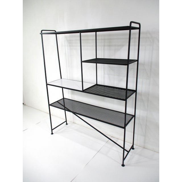 Mid Century Etagere Bookcase by Freda Diamond in the Style of Weinberg or Mategot For Sale - Image 11 of 12