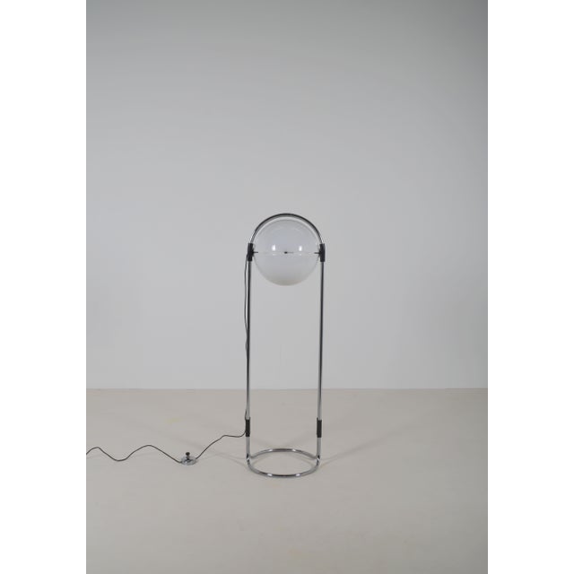 Rare floor lamp model Coffee Bean designed by André Ricard in 1969. This lamp in space age style was manufactured by the...
