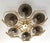 21st Century Hive Polished Brass Smoky Bubbles Murano Flush Mount by Fabio LTD For Sale - Image 6 of 9