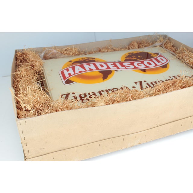 Handelsgold Cigars Display Neon Sign, 1970s For Sale - Image 4 of 18