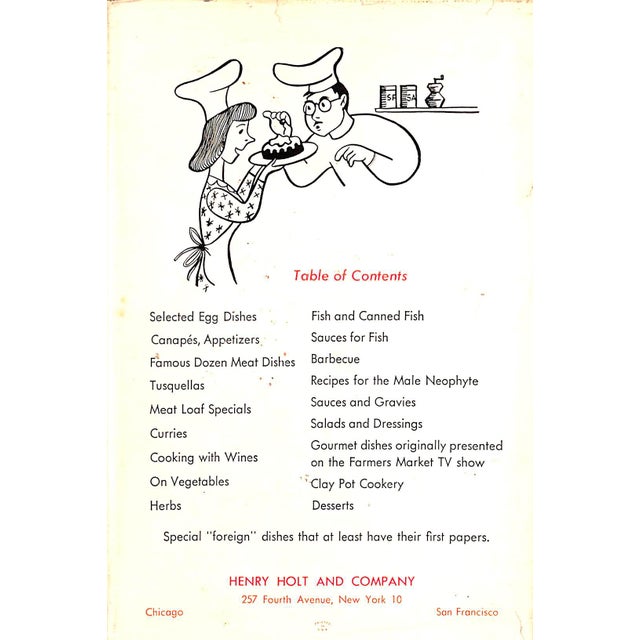 1950s "Farmers Market Cook Book" 1951 Beck, Neill and Fred For Sale - Image 5 of 10