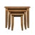 Wood Mission Oak Nesting Tables - Set of 3 - Walnut For Sale - Image 7 of 10