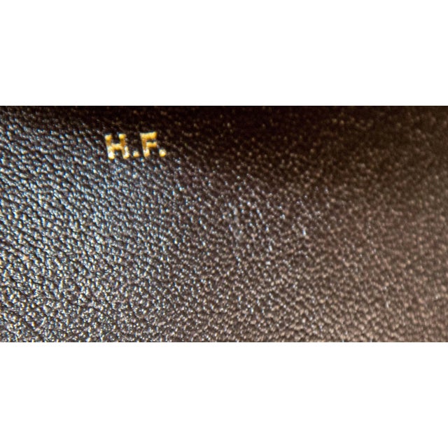 Vintage Leather Bridge, Poker Playing Card Game Case With 2 Card Decks For Sale - Image 9 of 13