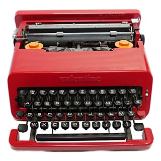 Vintage Typewriter by Ettore Sottsass for Olivetti Synthesis, 1970s For Sale