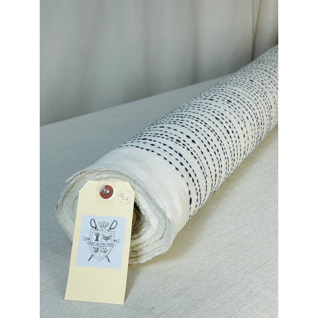 Kravet Kravet “Denali” Embroidered Linen– 13.25 Yards For Sale - Image 4 of 4