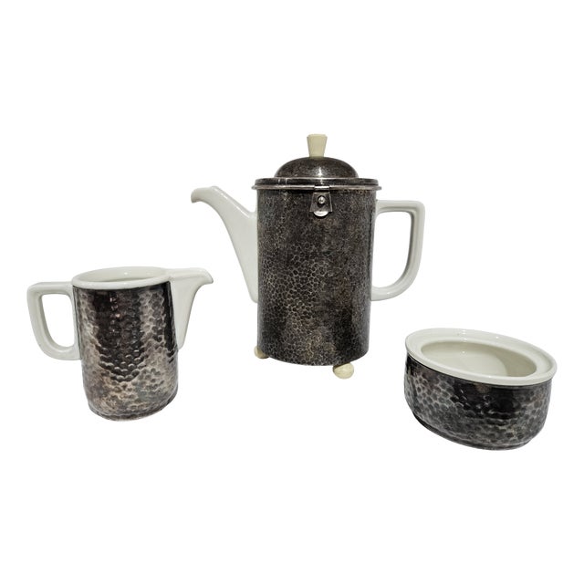 Art Deco Coffee Service from WMF, 1950s, Set of 2 For Sale