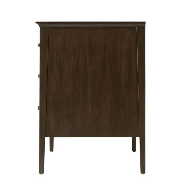 Not Yet Made - Made To Order Pair of Dark Modern Nighstands For Sale - Image 5 of 10