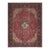 1970s Vintage Persian Handmade Wool 10x13 Red Area Rug For Sale