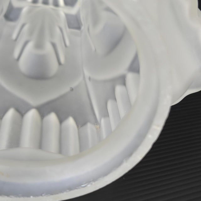 Vintage Art Deco Lampshade in Opaque Glass, 1920s For Sale - Image 14 of 16