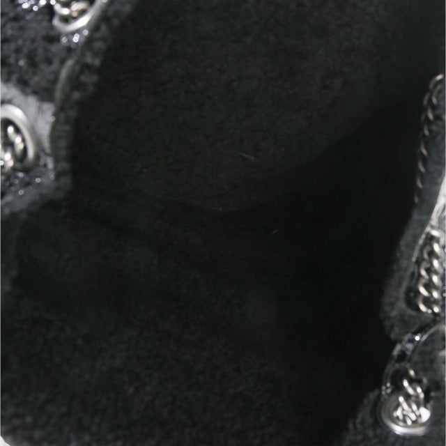 Black Patent Shearling Medium Soho Hobo For Sale - Image 9 of 9