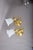 Brass Wall Sconces with Frosted Textured Tulip Glass Shades, 1950s, Set of 2 For Sale - Image 6 of 15