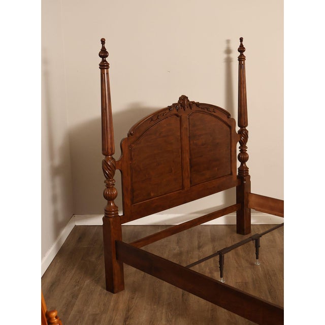 Traditional Kincaid Tall Four Poster King Bed Frame For Sale - Image 3 of 18