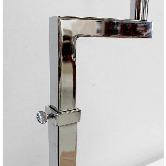 Chromed Metal Lamps, 1960s, Set of 2 For Sale - Image 13 of 18