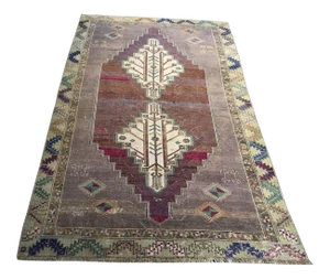 Turkish Tribal Hanmade Anatolian Rug