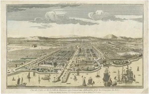 Batavia or Jakarta, Indonesia, 1755, Print