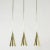 Vintage Brass Ceiling Lights by Birger Dahl, 1950s, Set of 3 For Sale - Image 11 of 11