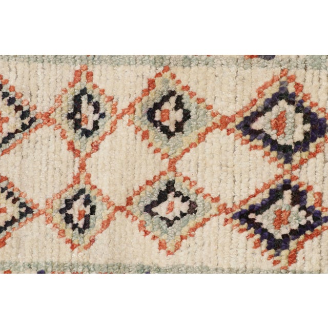 Rug & Kilim’s Moroccan Style Rug With Colorful Geometric Patterns For Sale In New York - Image 6 of 7