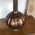 1990s Vintage 1990s Torched Copper Gourd Shaped Table Lamp For Sale - Image 5 of 8