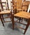 American Antique Ladder Back Chairs For Sale - Image 3 of 6