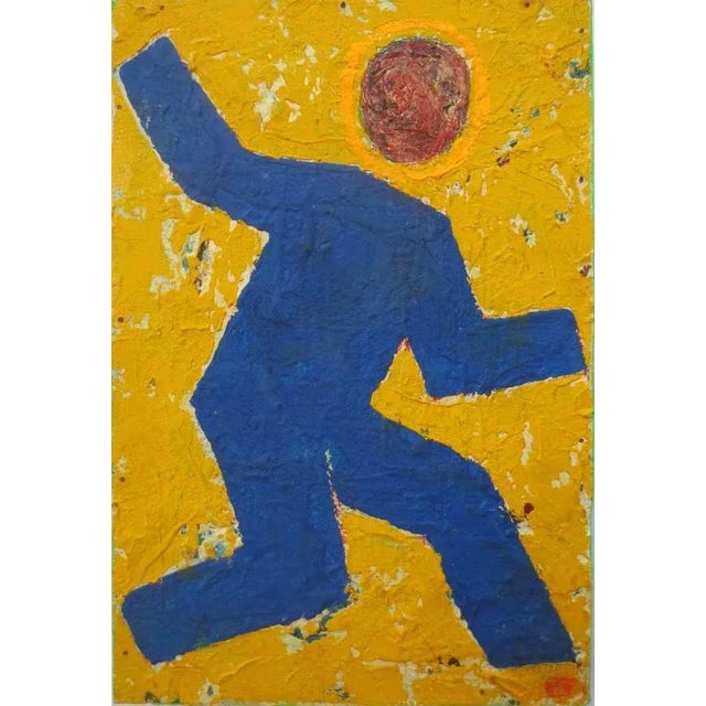 2000 - 2009 Salvatore Travascio, La Caduta, Oil Painting, 2003 For Sale - Image 5 of 5