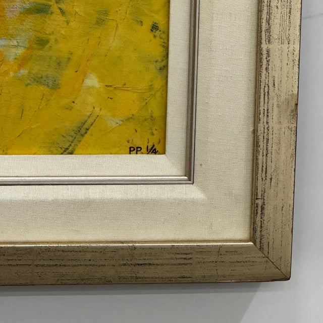 American 1970s Framed Limited Edition Print: Luis by Jessica Rice For Sale - Image 3 of 5