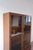 Glazed Walnut Bookcase with Stepped Plinth Base, 1960s For Sale - Image 4 of 18
