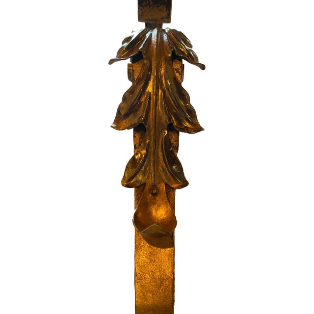 Spanish Revival 1930s Spanish Revival Curtain Rod Brackets - a Pair For Sale - Image 3 of 9