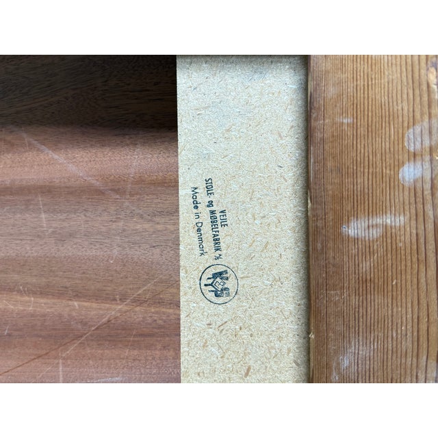 Vintage Vejle Stole & Mobelfabrik Danish Teak Mid Century Modern Draw Leaf Dining Table For Sale - Image 18 of 18