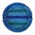 A beautiful, large vintage ceramic ashtray/vide-poche featuring a blue crackle glaze; designed by Aldo Londi for Bitossi...
