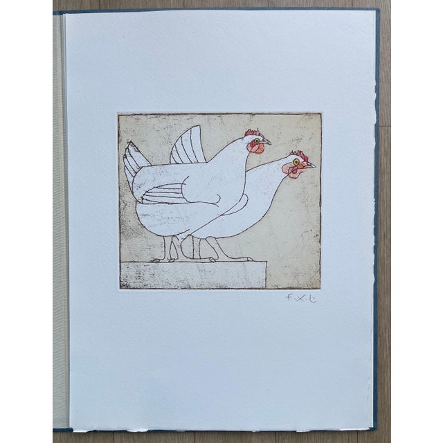 François-Xavier Lalanne, The Hens, 2000s, Etching For Sale - Image 6 of 10
