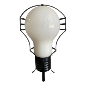 Monumental Pop Art Light Bulb Floor Lamp in the Style of Ingo Maurer