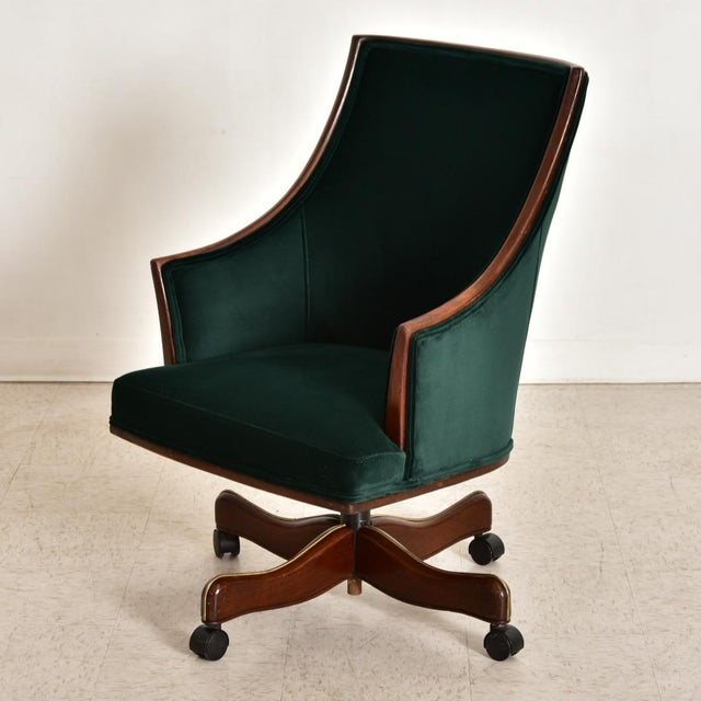 Velvet executive office chair clearance
