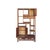 Asian Inspired Asymmetrical Light Brown Shelving Display Cabinet Divider For Sale In San Francisco - Image 6 of 10