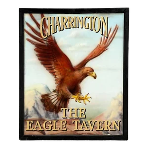 English Pub Sign, "Charrington - the Eagle Tavern"