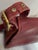Red Coach 1970s-80s Red Leather Cross-Body Purse For Sale - Image 8 of 8