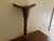 Vintage East African Carved Wood and Leather Pastoralist Headrest Stool For Sale In South Bend - Image 6 of 14